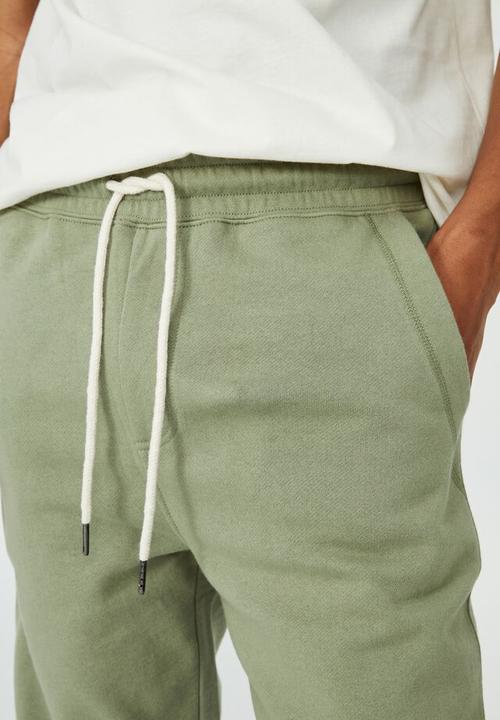 Cotton On - Trippy slim trackie - sage