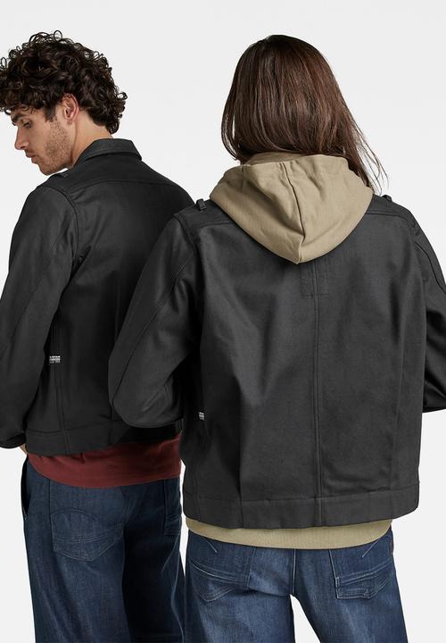 G-STAR - Utility flap pocket jacket - pitch black