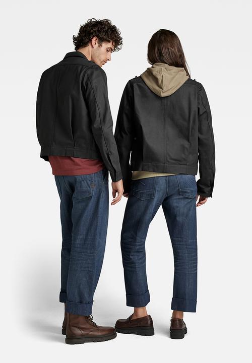 G-STAR - Utility flap pocket jacket - pitch black