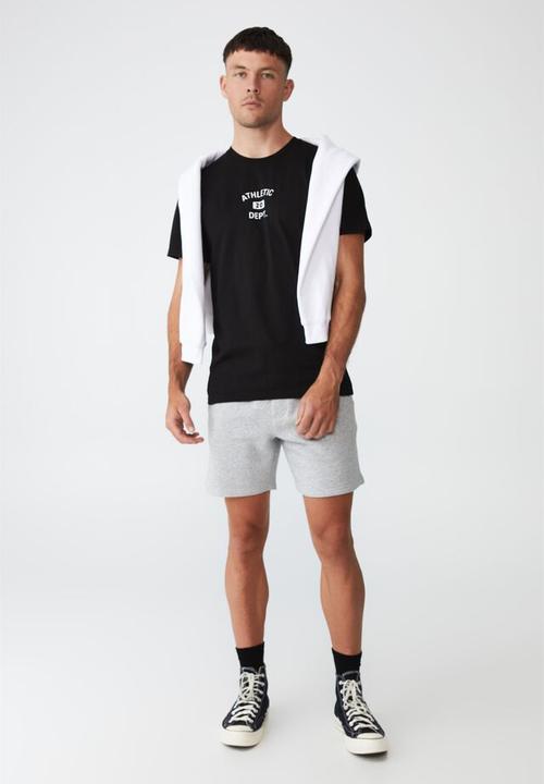 Cotton On - Tbar sport T-shirt - black/athletic dept
