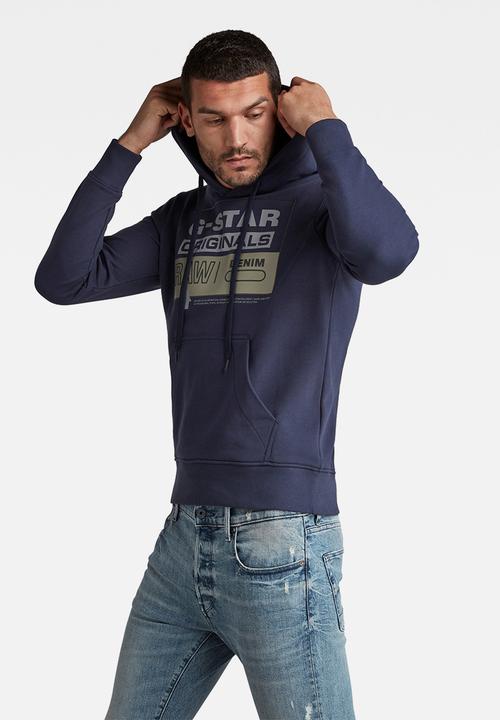 G-STAR - Originals hdd sw - servant blue