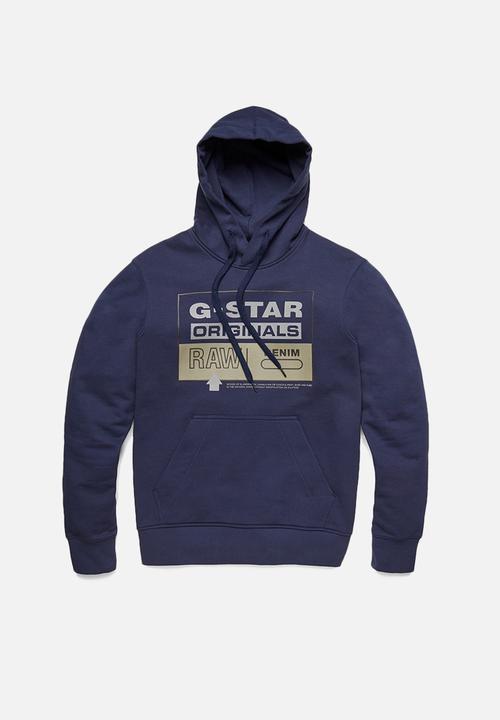 G-STAR - Originals hdd sw - servant blue