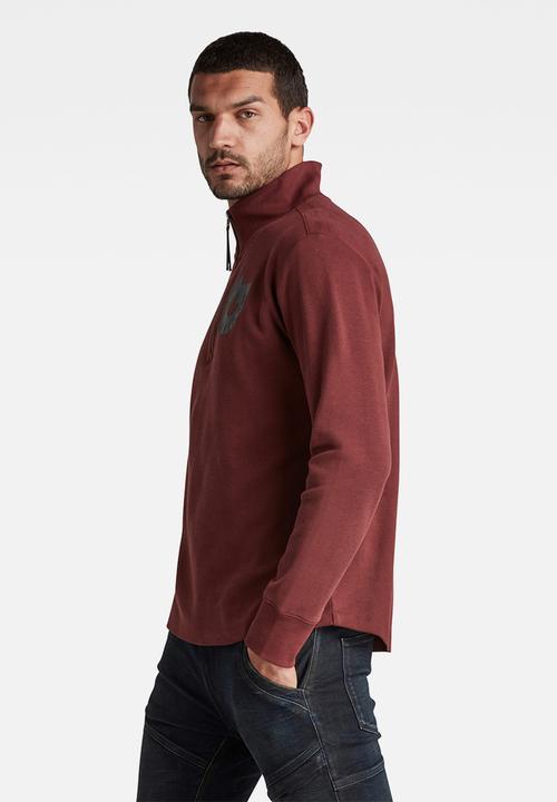 G-STAR - Jirgi half zip l\s - paccio