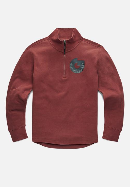 G-STAR - Jirgi half zip l\s - paccio
