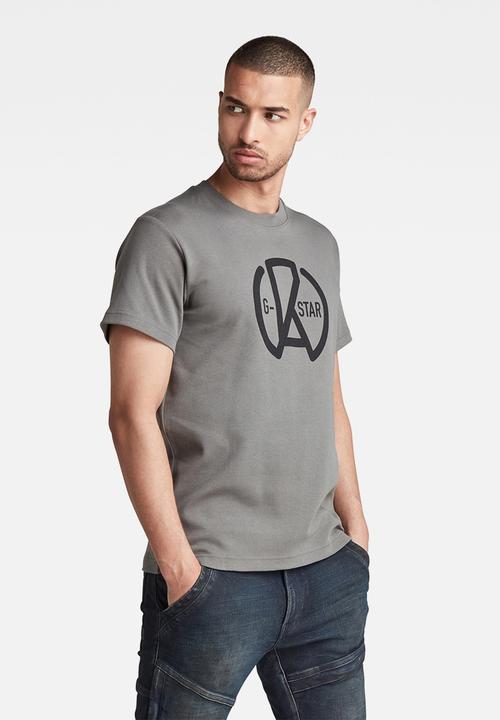 G-STAR - Circle graphic r t - gs grey