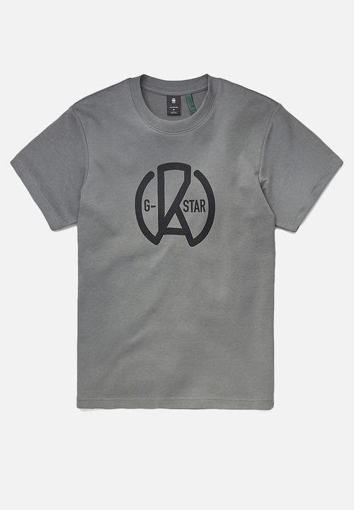 G-STAR - Circle graphic r t - gs grey
