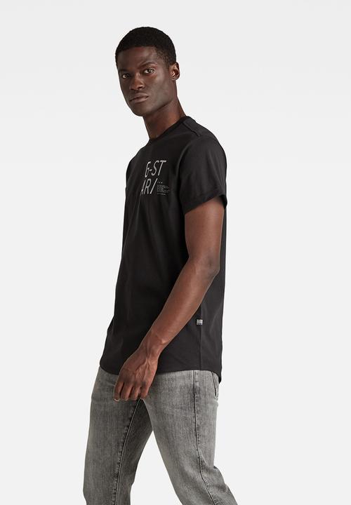 G-STAR - Lash small graphic r t - dk black