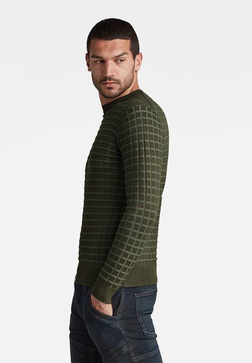 G-STAR - Table r knit - combat/orphus