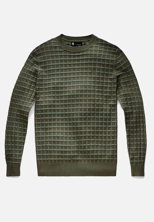 G-STAR - Table r knit - combat/orphus