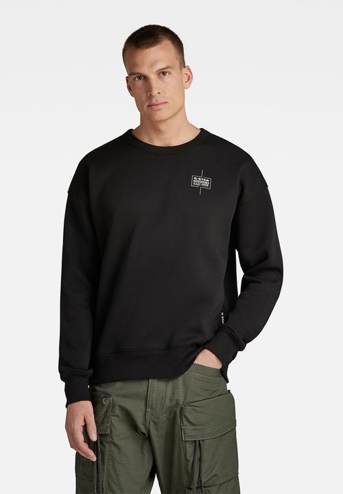 G-STAR - Unisex core oversized r sw - dk black
