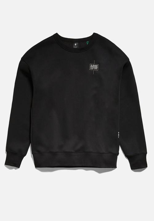 G-STAR - Unisex core oversized r sw - dk black