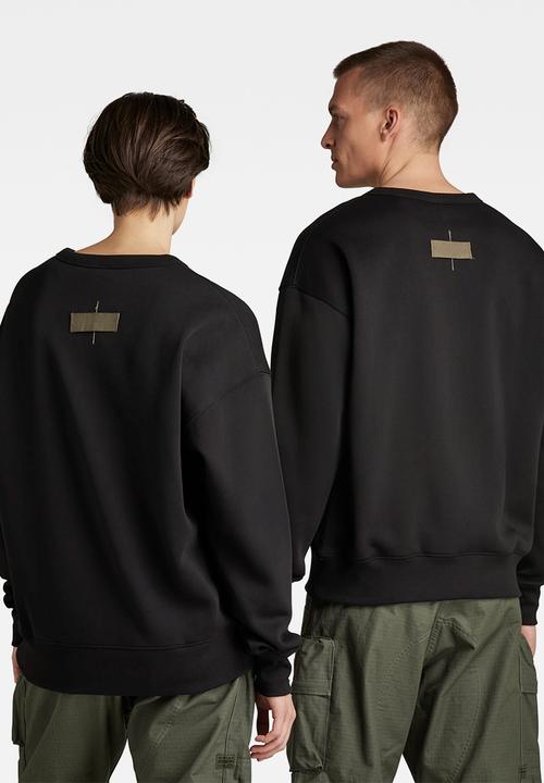 G-STAR - Unisex core oversized r sw - dk black