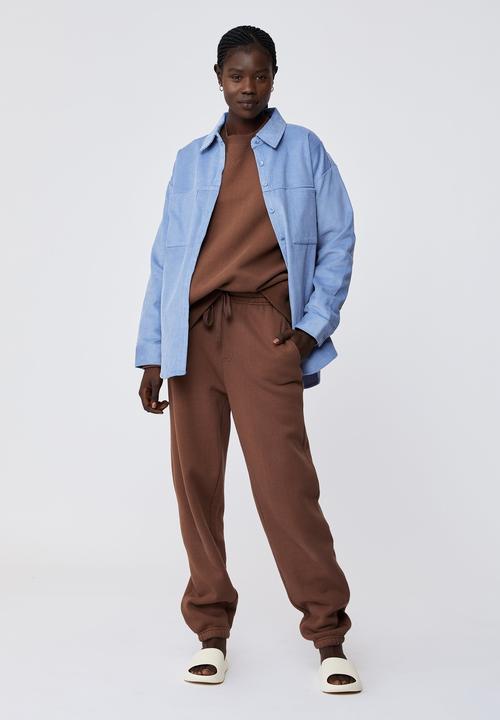 Cotton On - The lightweight cord shacket - blue haze