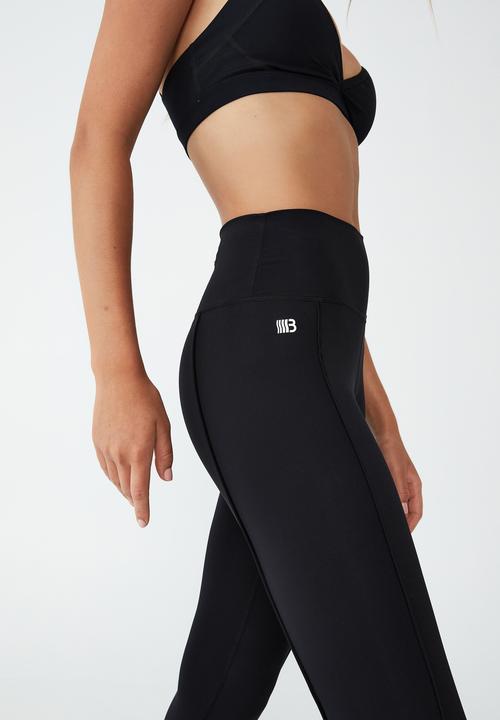 Cotton On - Ultimate booty full length tight v2 - black