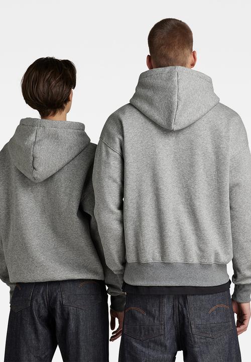 G-STAR - Unisex core oversized hdd sw - medium grey htr