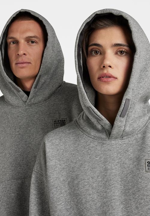 G-STAR - Unisex core oversized hdd sw - medium grey htr