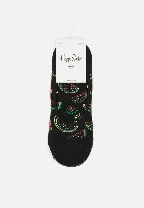 Happy Socks - 3-pack watermelon liner socks - multi 