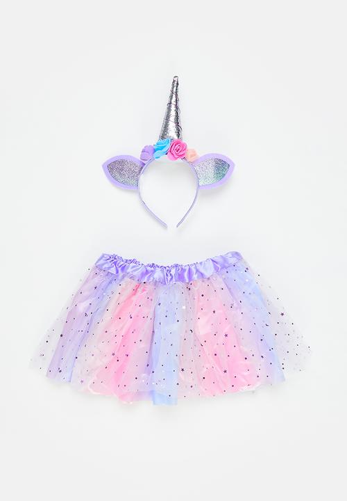 Character Group - Unicorn dress & play set - pink