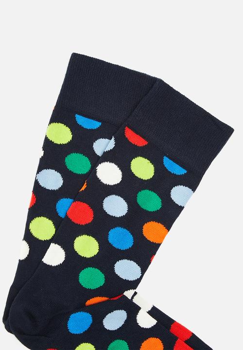 Happy Socks - Big dot sock - multi 