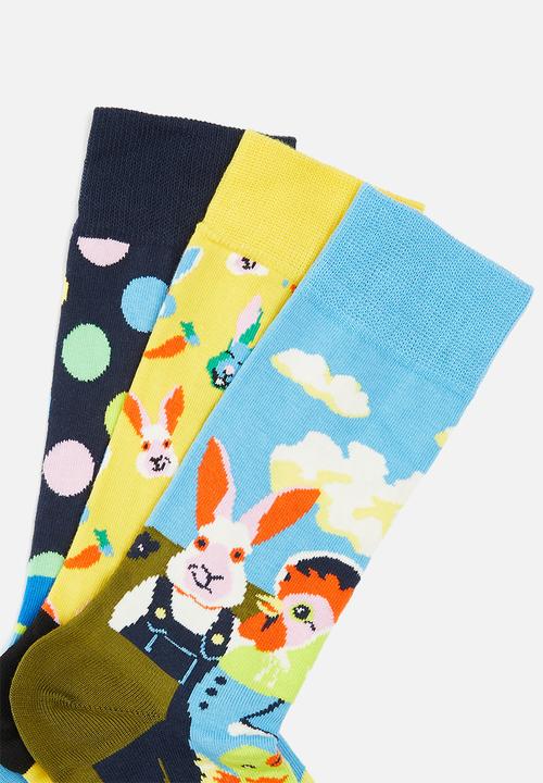 Happy Socks - Easter socks gift box 3-pack - multi 