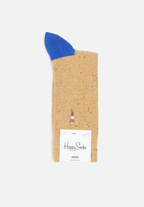 Happy Socks - Embroidery work it sock - multi 