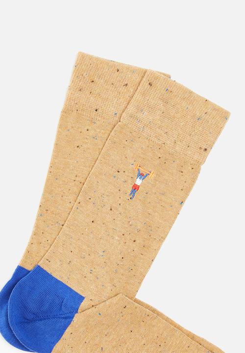 Happy Socks - Embroidery work it sock - multi 
