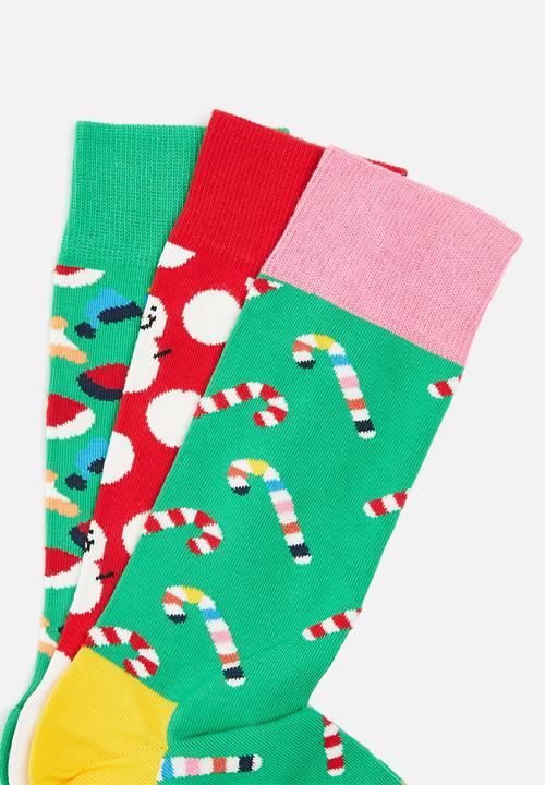 Happy Socks - Christmas gift box 3-pack - multi 