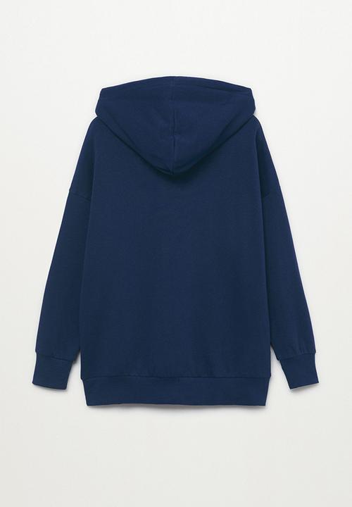 MANGO - Sweatshirt over - navy
