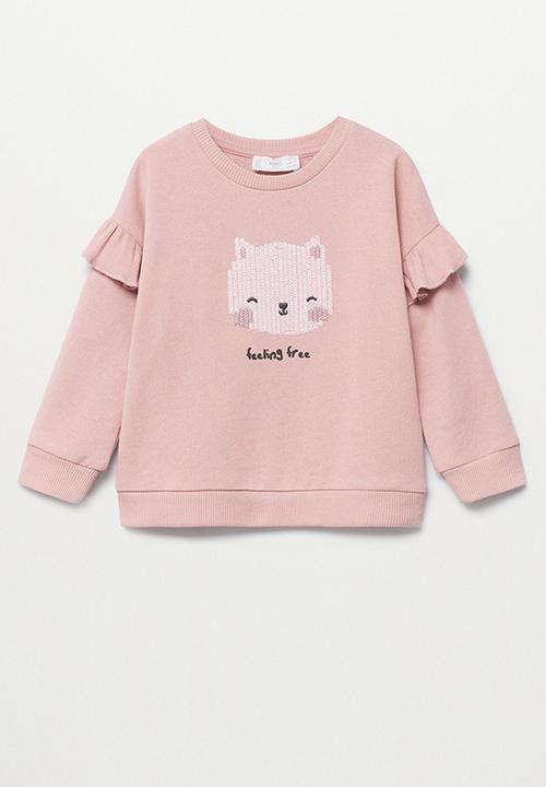 MANGO - Sweatshirt tania - pink