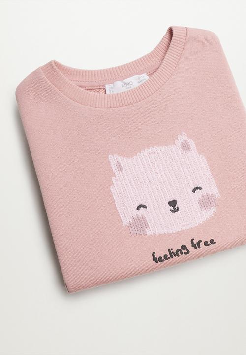 MANGO - Sweatshirt tania - pink