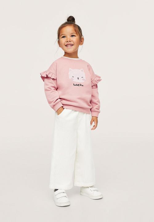 MANGO - Sweatshirt tania - pink