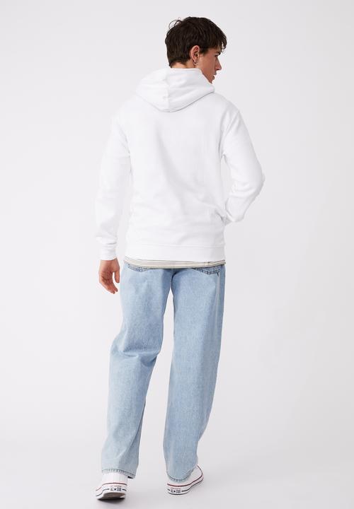 Cotton On - Essential fleece pullover - white