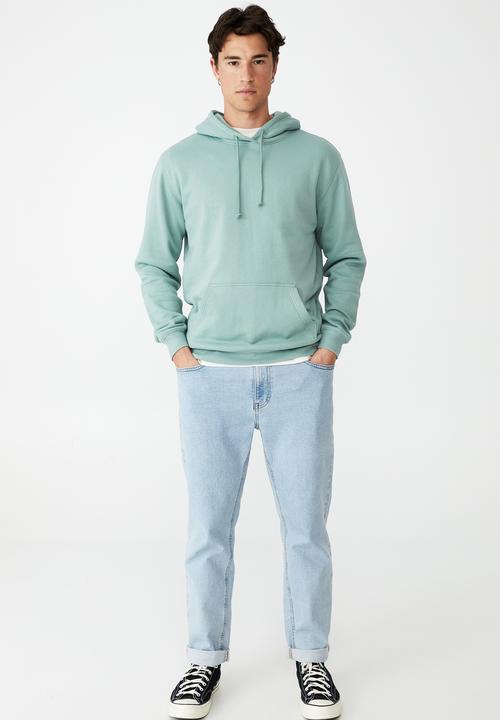 Cotton On - Essential fleece pullover - washed teal