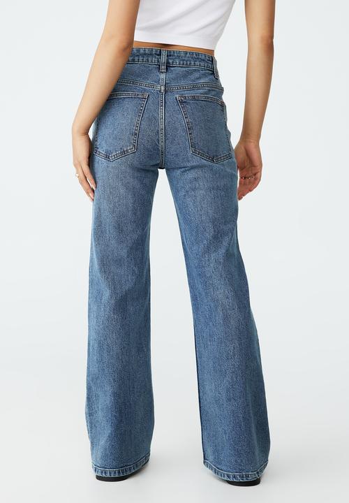 Cotton On - Petite flare jean - reef blue