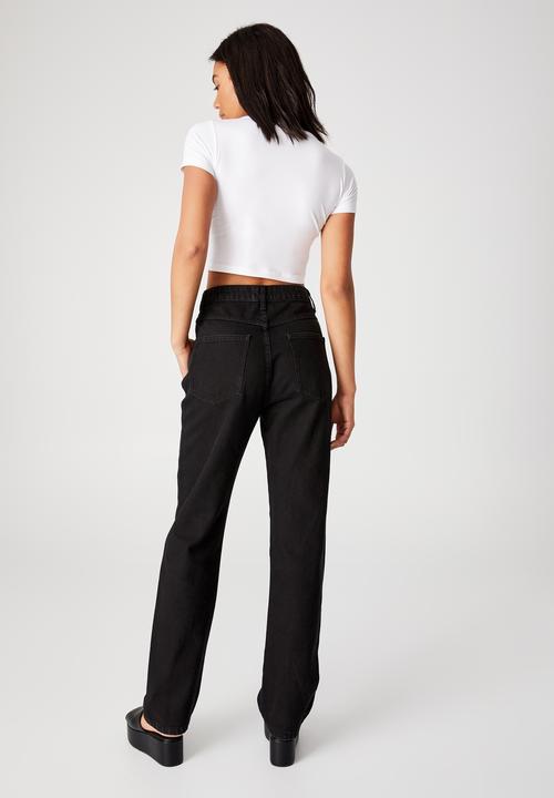 Cotton On - Micro baby crop tee - white