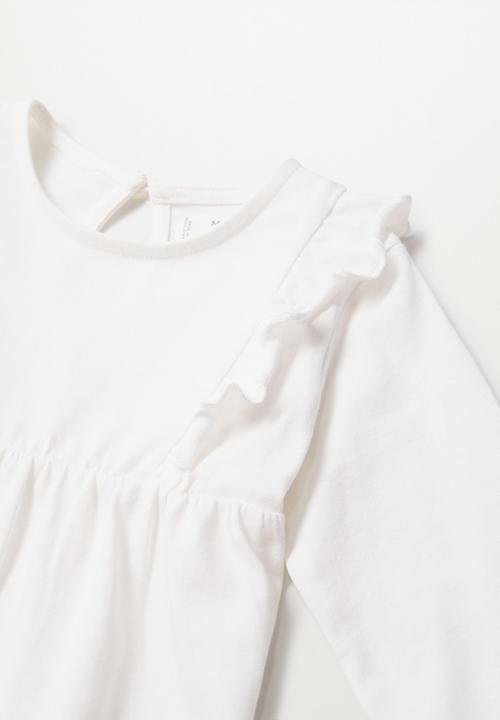MANGO - T-shirt zoe - natural