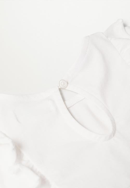 MANGO - T-shirt zoe - natural