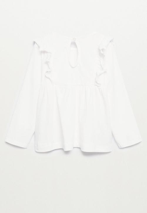 MANGO - T-shirt zoe - natural