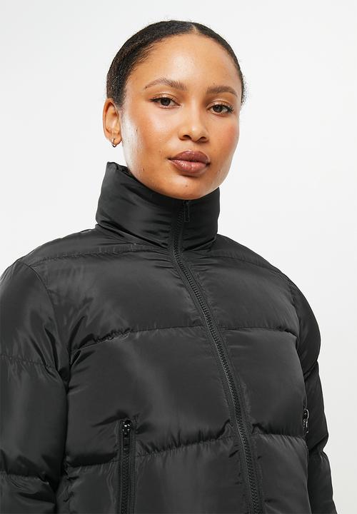 dailyfriday - Crop puffer - black