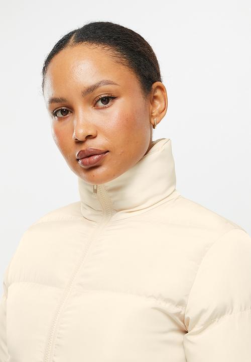 dailyfriday - Crop puffer - ecru