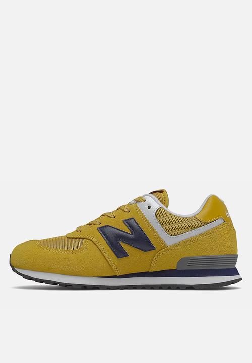 New Balance  - 574 classic kids sneaker - yellow