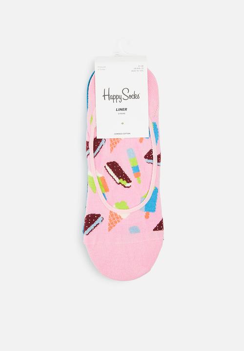 Happy Socks - 3-pack ice cream liner socks - multi 