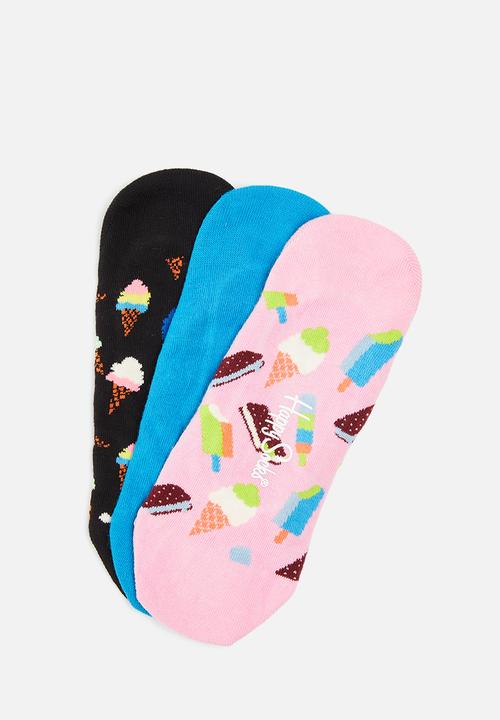Happy Socks - 3-pack ice cream liner socks - multi 