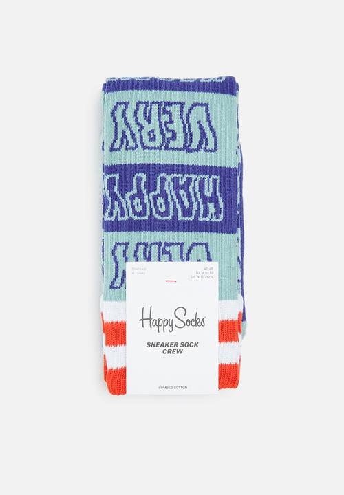 Happy Socks - Happy stripe crew socks- multi 