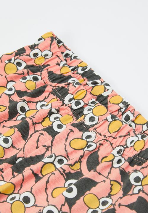 Cotton On - Ruby short sleeve pyjama set license - peach