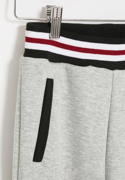 Pop Candy - Jogger with elastic trims - grey melange