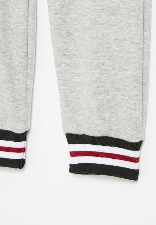 Pop Candy - Jogger with elastic trims - grey melange