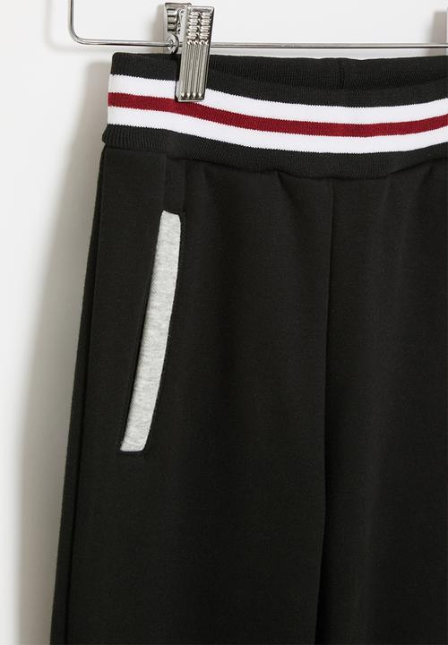 Pop Candy - Jogger with elastic trims - black