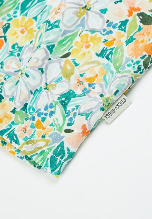 Sticky Fudge - Open back romper - multi