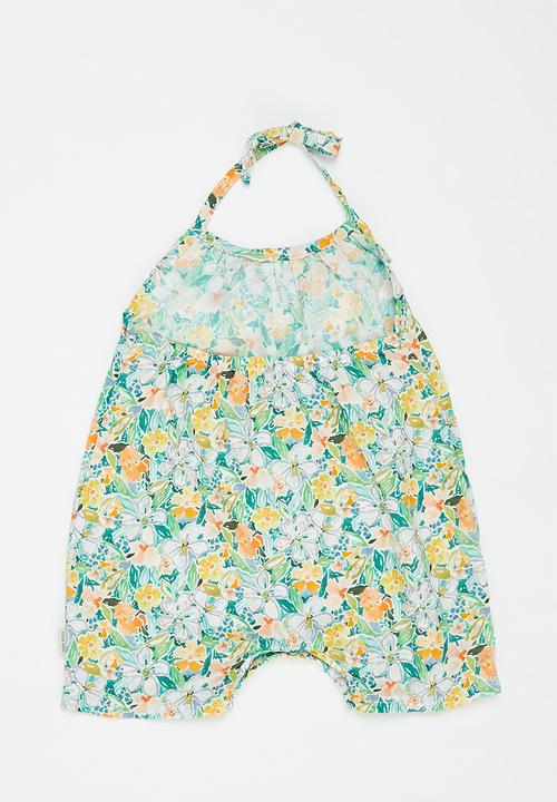 Sticky Fudge - Open back romper - multi